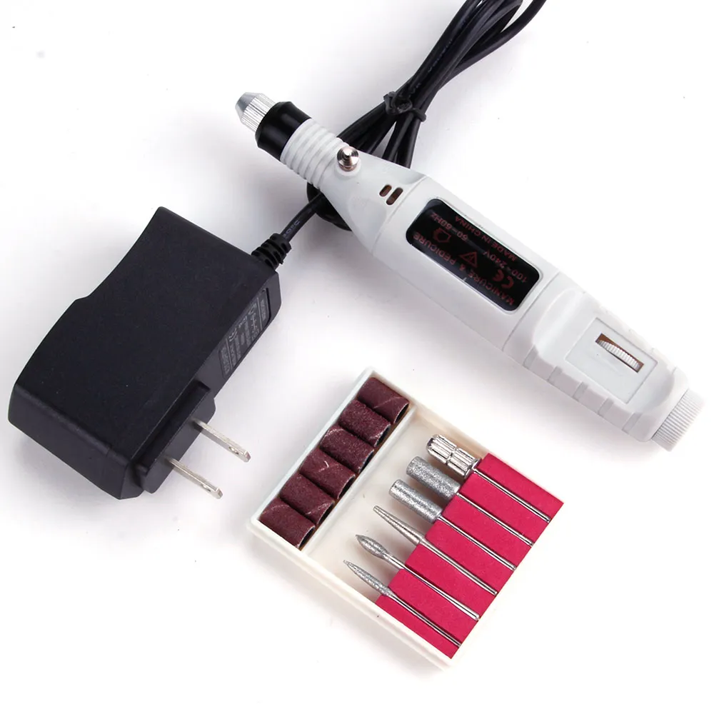 Профессиональный Электрический маникюрный набор сверла для ногтей удаления