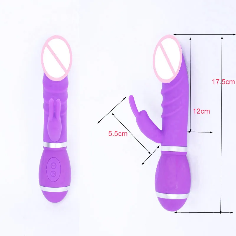 Rabbit Vibrator Sex Toys for Woman 12 Speeds For Big DICK Women Wand Magic Vibrador Products G-Spot Dildo Vibrators | Красота и
