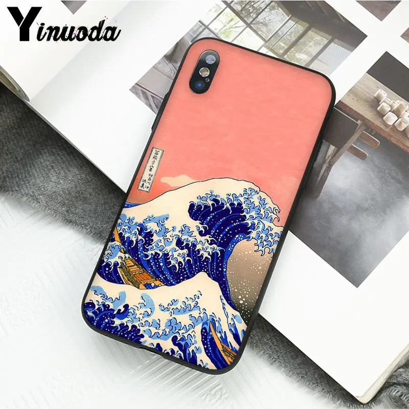 Чехол для телефона Hokusai Great Wave iphone 12 11 Pro Max 8 7 6 6S 6Plus X XS MAX 5 5S SE XR чехол | Мобильные