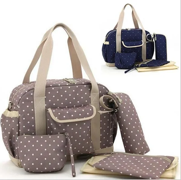 Fashion polka dot baby diaper bag set waterproof tote women bag mom Messenger travel nappy bag multifunction stroller diaper bag
Fashion polka dot baby diaper bag set waterproof tote women bag mom Messenger travel nappy bag multifunction stroller diaper bag