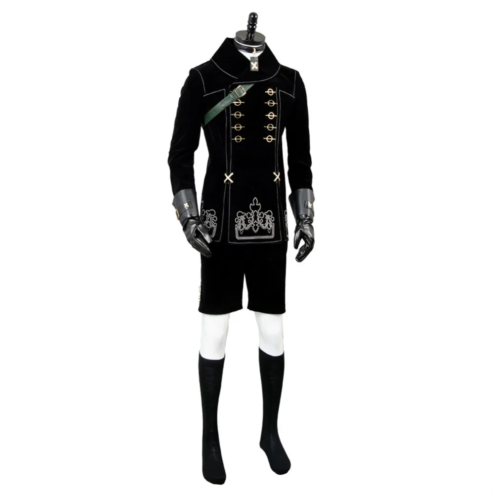 NieR:Automata Костюмы для косплея Номер 9 Тип S Карнавальный костюм Хэллоуина Полный