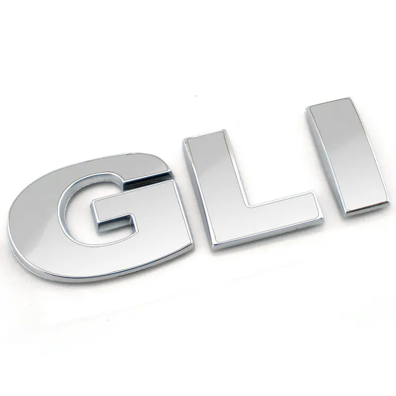 Apply to Jetta GLI Backup box alphabet Post character mark Label ABS Electroplate 1K5 853 675 | Автомобили и мотоциклы