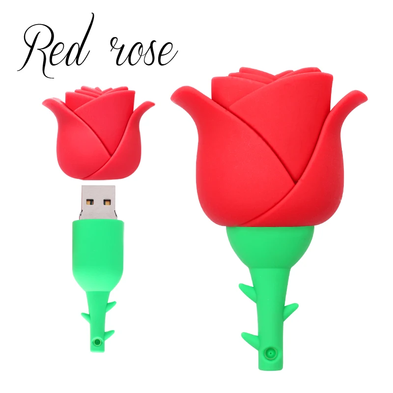 Флешка с цветными розами 4 ГБ 8 16 32 64 u диск USB флешка карта памяти usb лучший