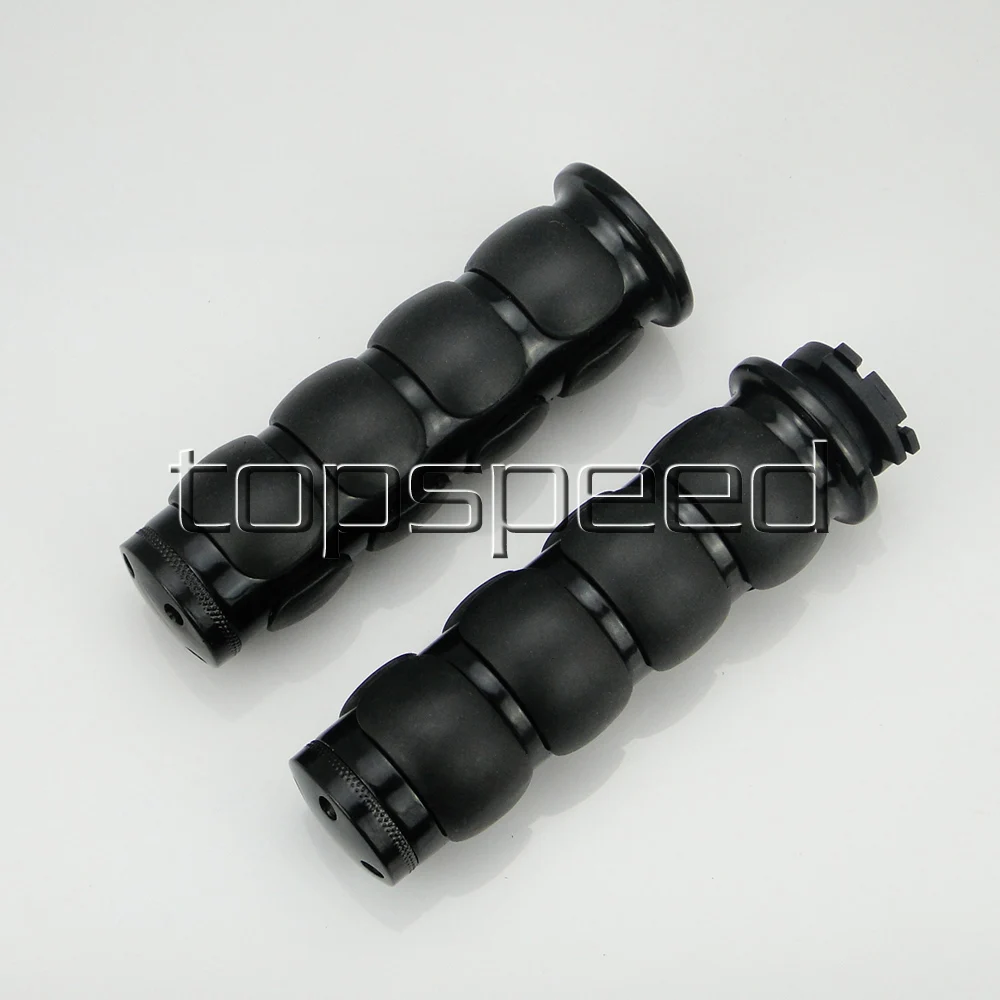 

1 inch Motorcycle Handlbar Handle Grips For Honda Yamaha Suzuki Kawasaki Black