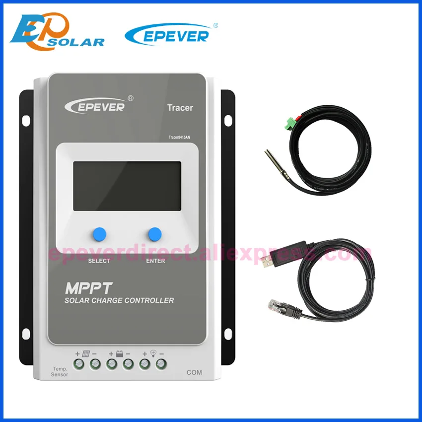 EPEVER 20A MPPT контроллер солнечного заряда 12 В 24 Авто Работа Tracer2206AN Tracer2210AN 20amp панель
