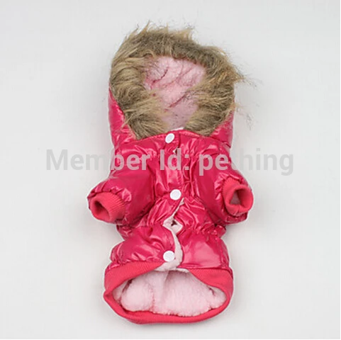 Дешевая Одежда для собак зимняя одежда щенков домашних животных размеры XS XL
