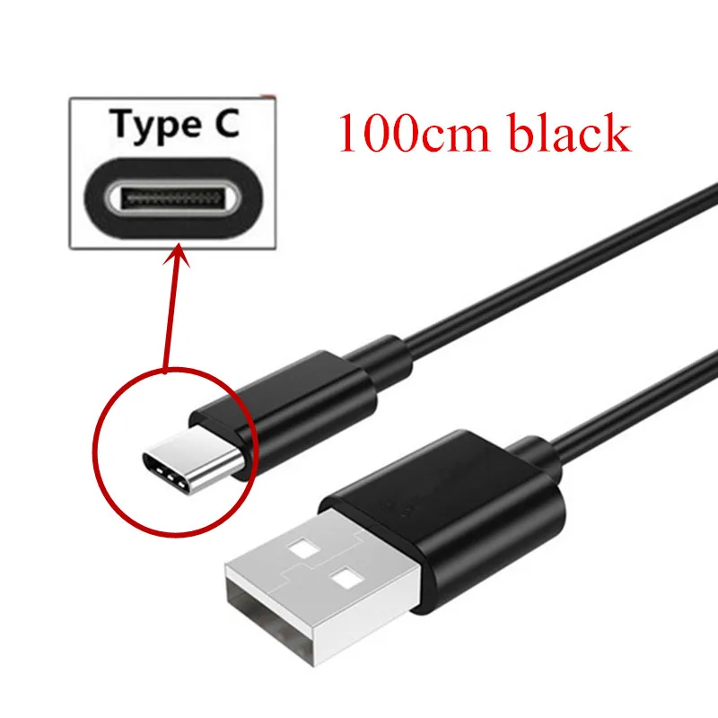 5 в 2.1A ЕС штекер светодиодный светильник 2 USB адаптер настенное зарядное устройство для huawei honor 20 10 play v20 v10 mate 9 plus 10 pro p9 p10 type C кабель - Тип штекера: 1M Type C Cable