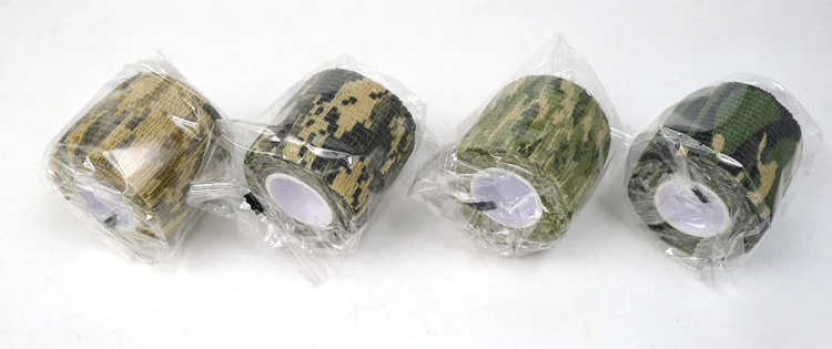 Самоклеящиеся растянуть эластичную открытый охотничий камуфляж ленты наклейки