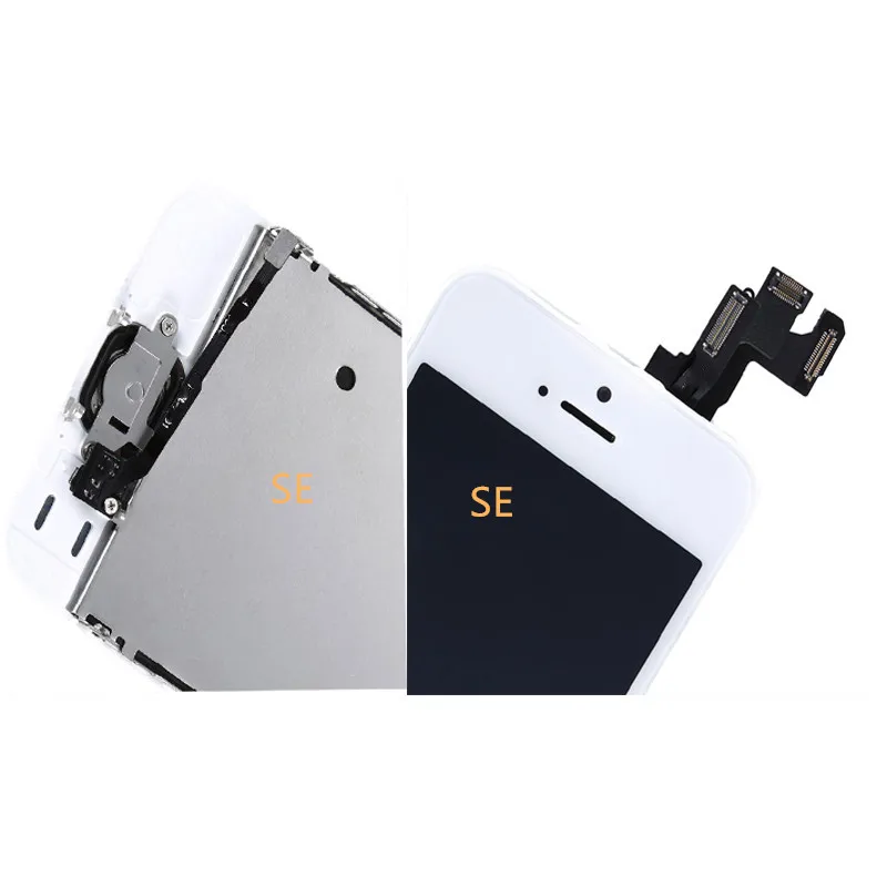 100% протестированный полный сборка ЖК дисплей дигитайзер для iPhone 5 5c 5S SE замена