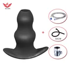 Силиконовая Анальная пробка Wetips, анальная пробка для клизмы, расширитель для душа, портативный душ, анальная пробка Анальный расширитель