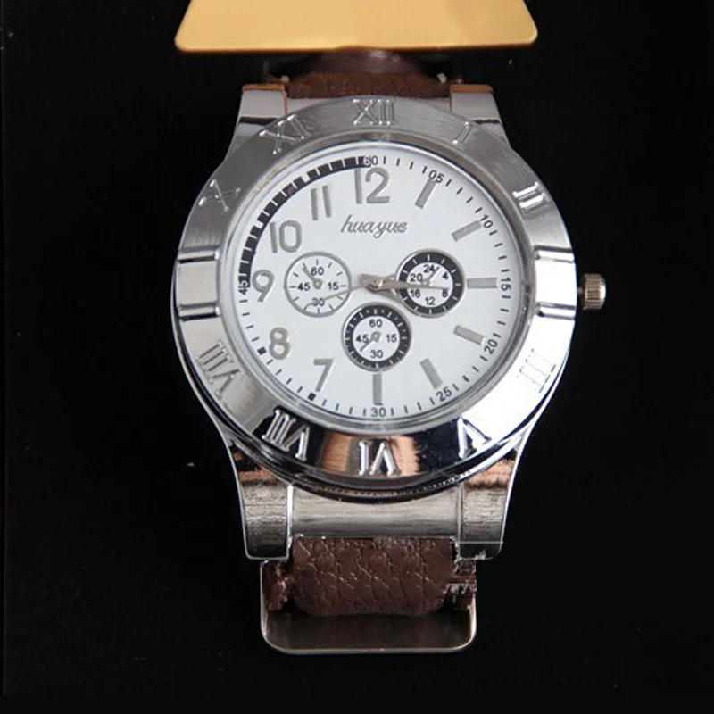 Новые часы с USB зарядкой ветрозащитные электронные беспламенные прикуриватели