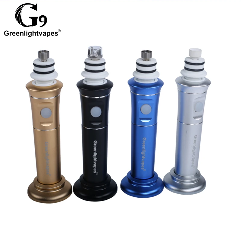 G9 Henail Plus портативная восковая ручка Dab Rig Henail стеклянные трубки для воды Bubbler Carb cap инструмент dabber испаритель для сухой травы 0C