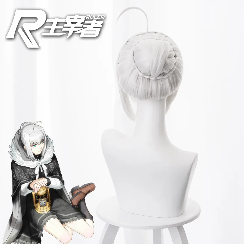 FGO Lord El Melloi II sei no Jikenbo серый парик для косплея Fate Grand Order Archisorte Gurei Perucas|Игровые