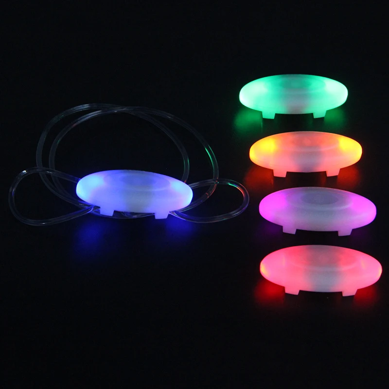 Регулируемый светодиодный ошейник для домашних животных 80 см * 2 8 мм|Воротники| |