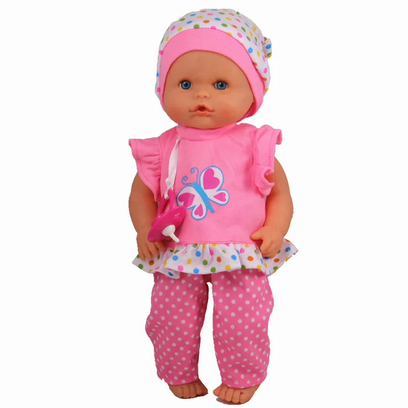 13 дюймов, Одежда для кукол, 35 см, Nenuco Doll Ropa Nenuco y su Hermanita, 1 фиолетовая шляпа, наряд, 1 медведь, повседневная одежда, 1 клубничное платье