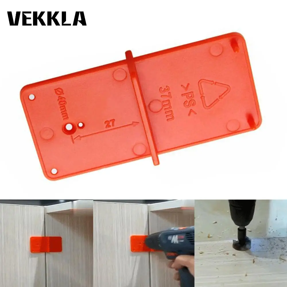 Шаблон локатора отверстий VEKKLA 35 мм 40 для дверей шкафов петель направляющая