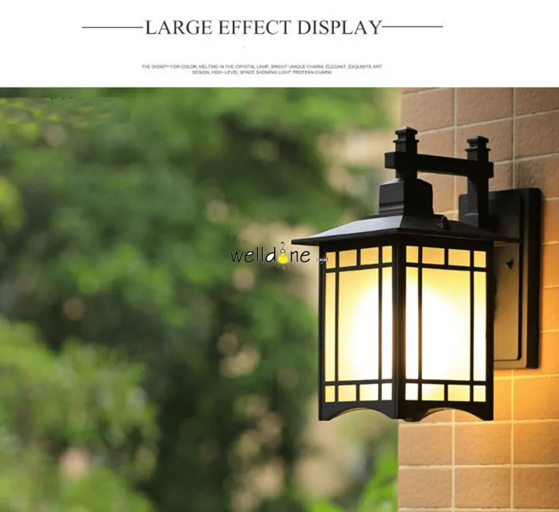 Светодиодный наружный настенный светильник ip65 американская мода