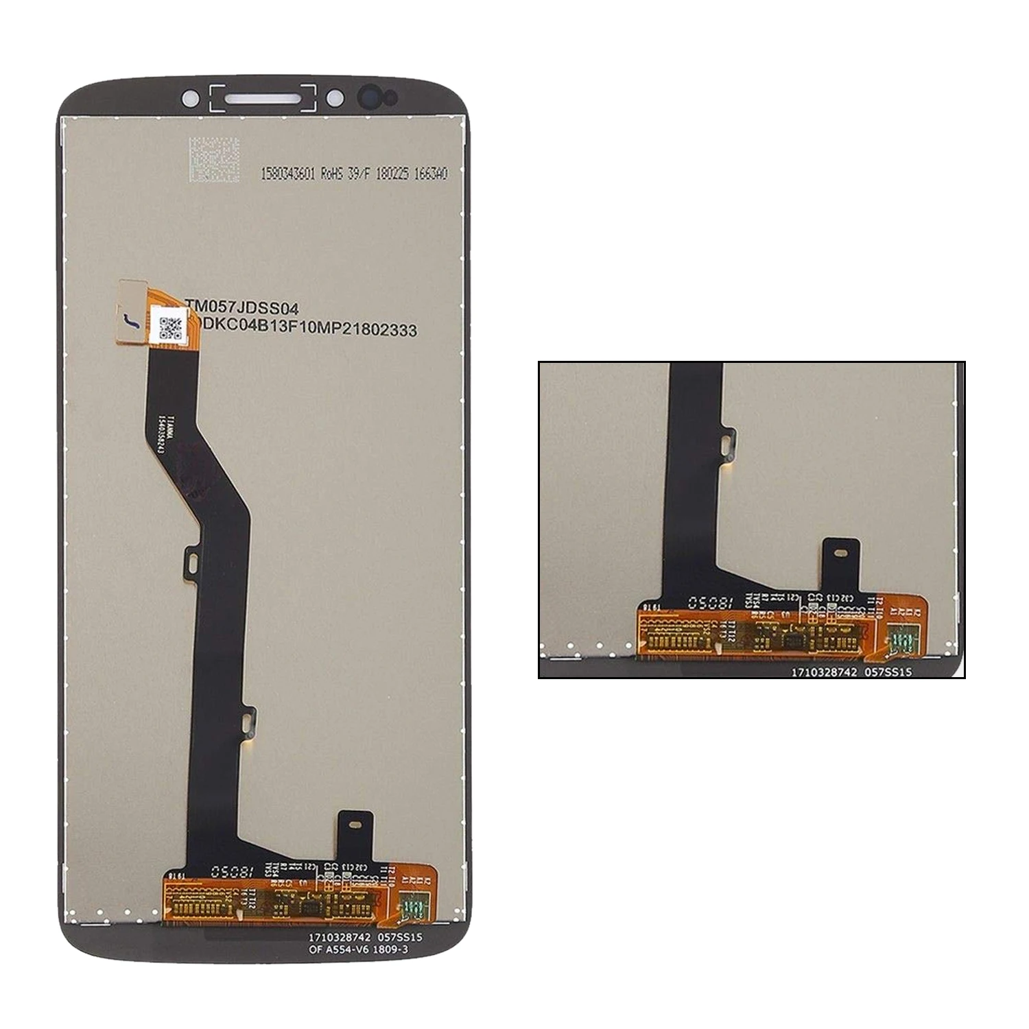 Оригинальный ЖК дисплей для Moto E5 тачскрин аналагово цифровой преобразователь