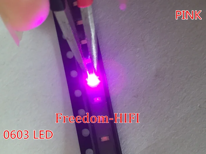 Бесплатная доставка 500 шт. SMD/SMT супер яркое поверхностное крепление 0603 1608