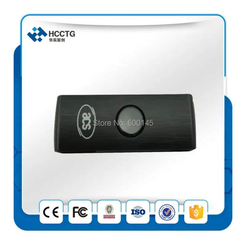 Портативный считыватель смарт карт PocketMate II для подключения ACR38U N1|card reader|smart card