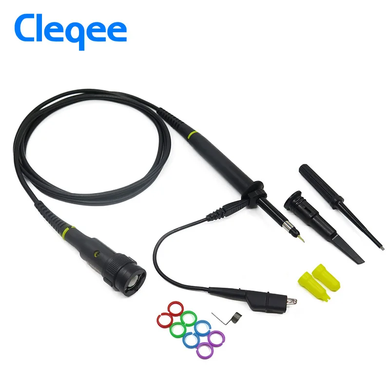 Cleqee P4250 1 шт. осциллограф зонд 100:1 250 МГц 2КВ выдерживает Высокое напряжение для осциллографа Owon liliput