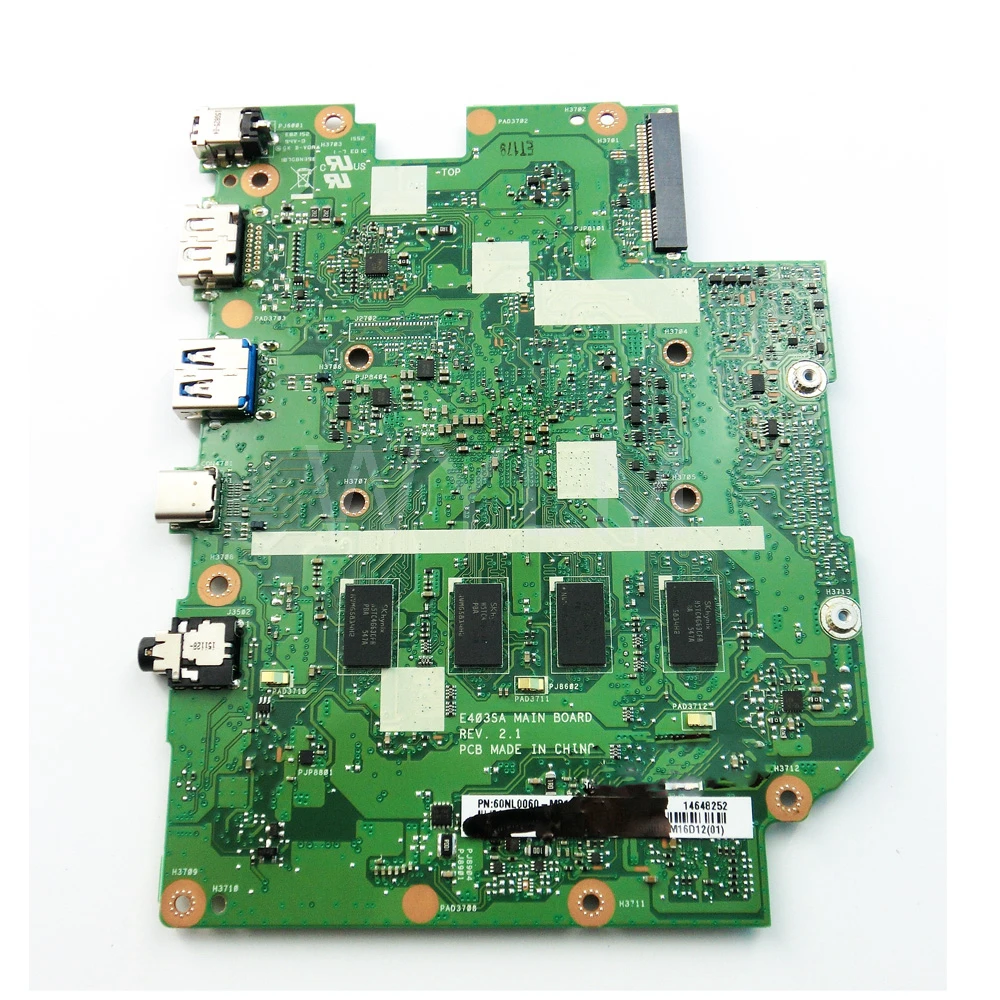Материнская плата E403SA системная BD._ 4G/N3700U EMMC 64G на плате N3700 процессор 4G памяти SSD