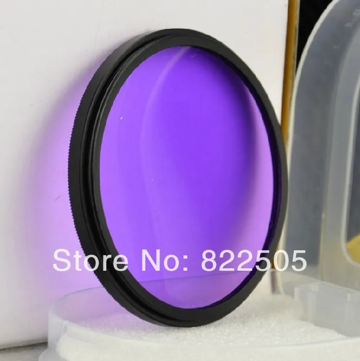 High quality 49mm 49 mm full purple circle camera filter for DSLR Nikon Canon Sony Olympus Pentax Camera Lens -AU | Электроника