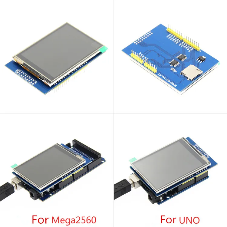 ЖК модуль экран 2 8 дюйма 240*320 TFT контроллер ILI9341 / HX8347 для Uno MEGA2560 1 шт.|module lcd|module for