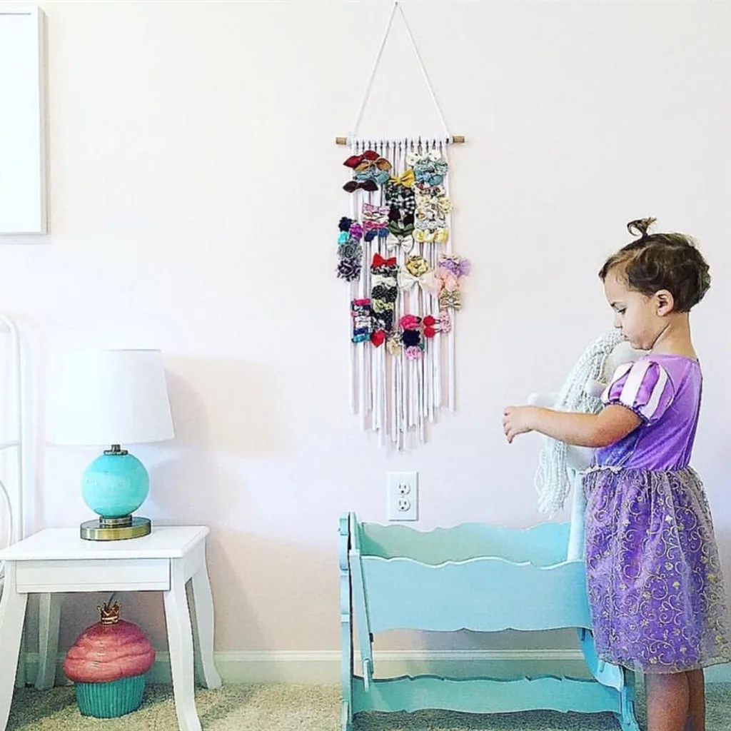 Держатель для банта новорожденных девочек органайзер хранения искусственных