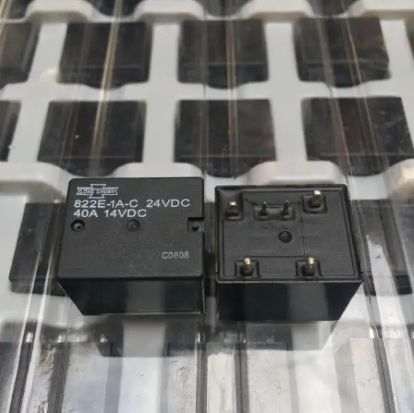 Горячая новинка реле 822E-1A-C 24VDC 822E-1A-C-24VDC DC24V 24V 40A 6PIN | Обустройство дома