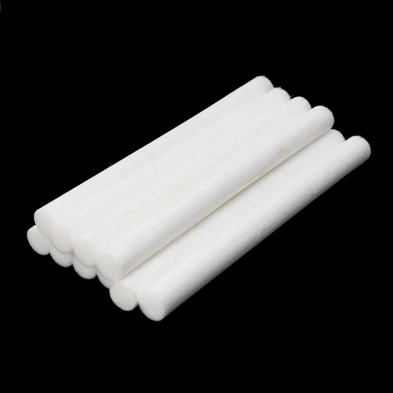 10Pcs Humidifiers Filters Cotton Swab For Air Aroma Diffuser Part 10mmx125mm U1JE | Бытовая техника