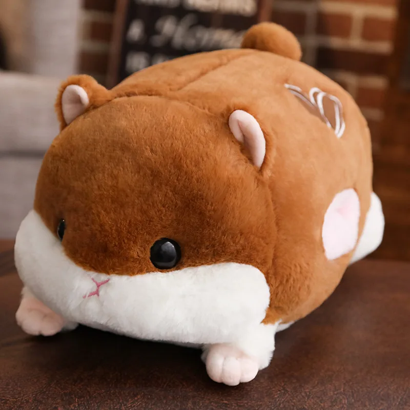50 см милый хомяк мышка плюшевые игрушки мягкие животные Hamtaro подушка для рук милые детские игрушки для детей Рождественский подарок