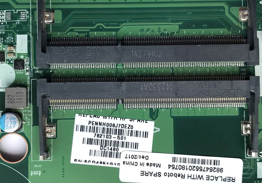 782103-501 782103-001 для ноутбука HP 15-F 15-F010DX Series Материнская плата DA0U83MB6E0 SR16Q I3-4010U