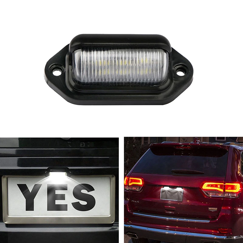 6.5 x 3.2 2.2cm 6 LED 10-30V Truck Number Plate Light License Tail Step Lamp Tag White | Автомобили и мотоциклы
