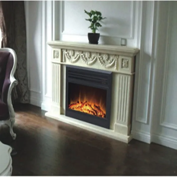 Бесплатная доставка большой Встраиваемый электрический камин с панелью в стиле Q