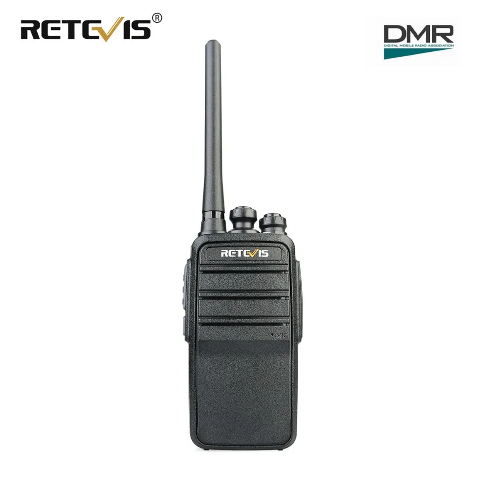 RETEVIS RT53 DMR Radio 2 Вт цифровая рация портативная двухсторонняя VOX UHF сигнализация