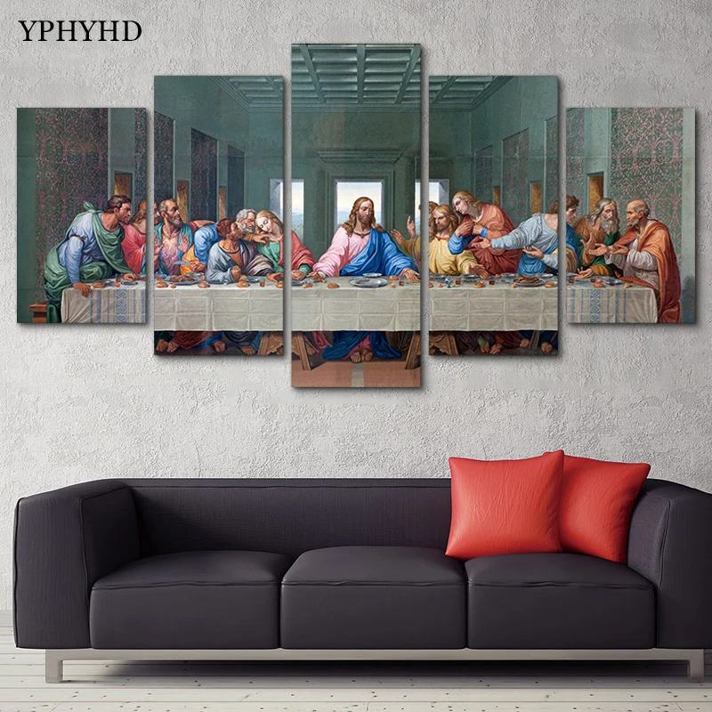 YPHYHD 5 шт. винтажный домашний Декор постер Классическая настенная живопись холст