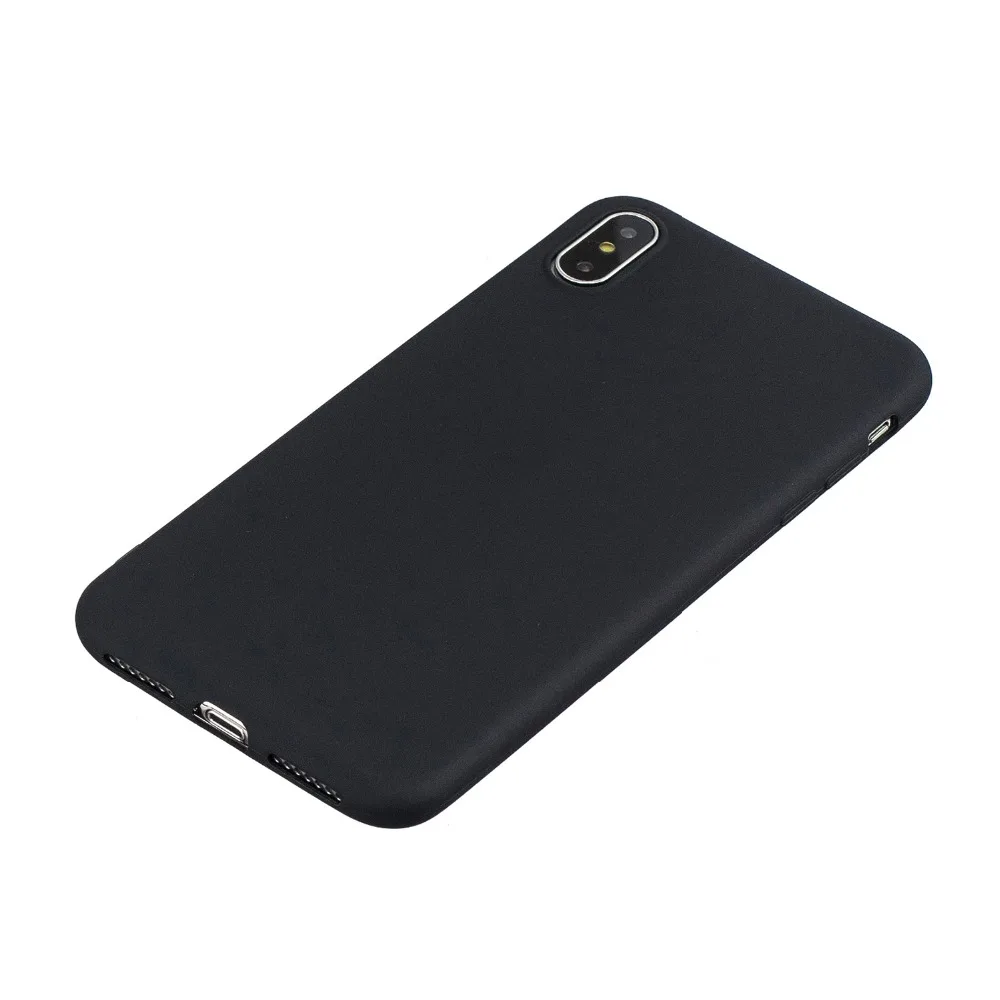 Карамельный цвет чехол для coque iPhone X XS XR/iPhone Max крышка Capinha Etui| |