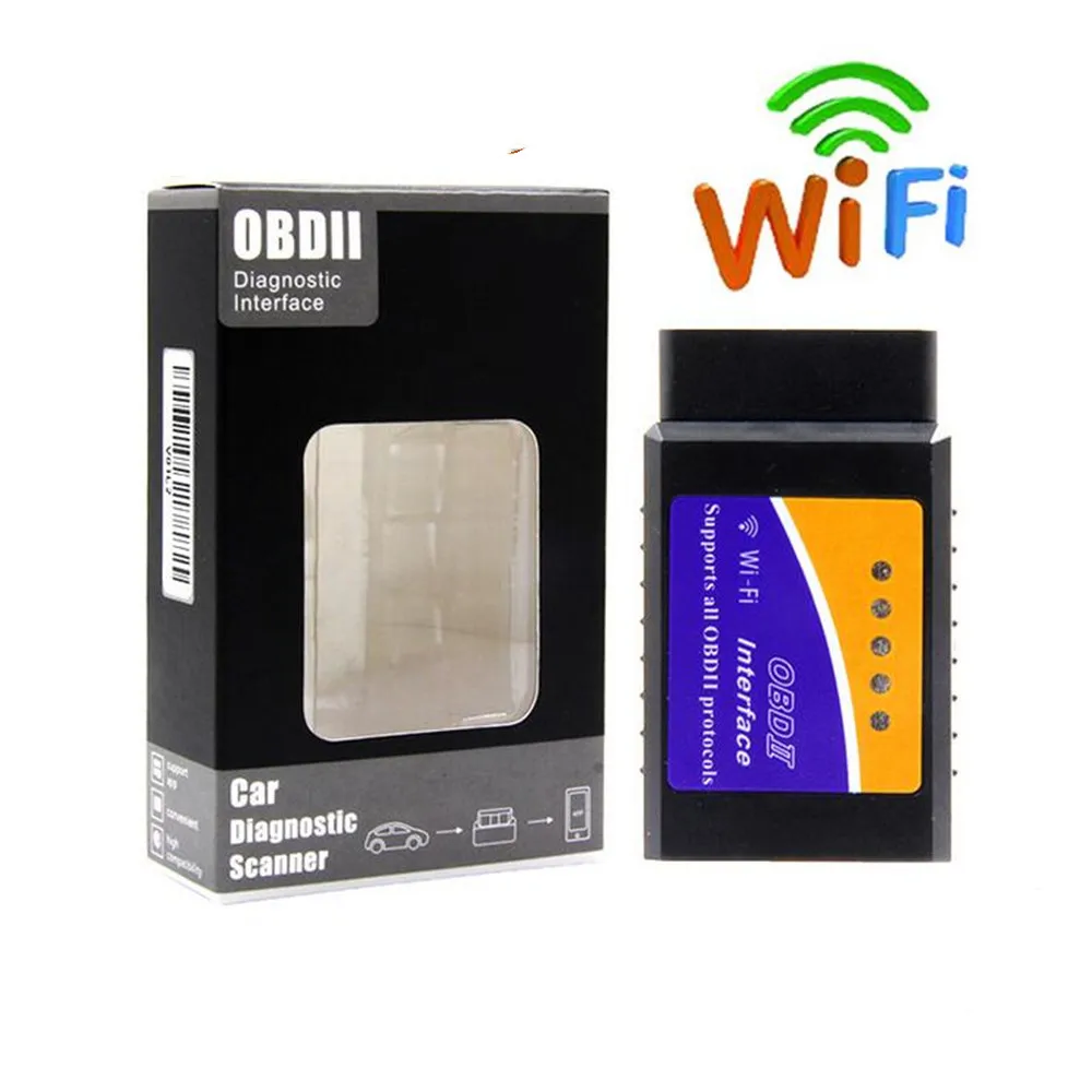 Wifi327 Wifi OBDII ELM327 WiFi беспроводной OBD2 Диагностический интерфейс кодовый сканер ELM 327