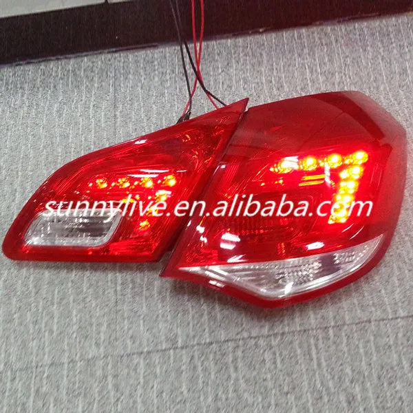 Задний фонарь для Opel Astra светодиодный красного цвета детей с 2010 по 2013 год|lamp light