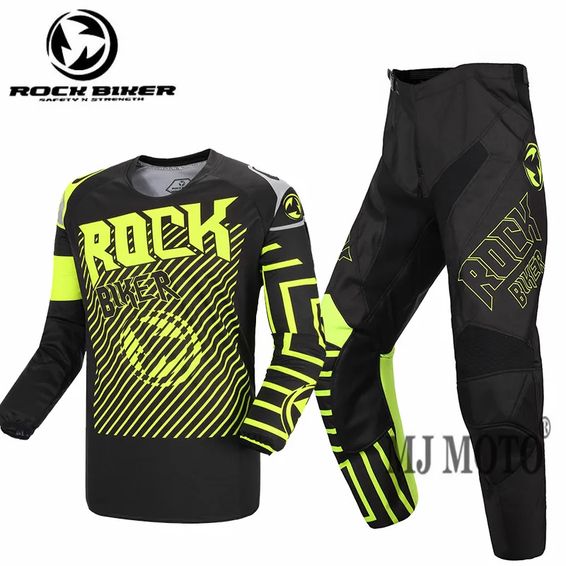 Спортивный костюм Rock Biker 360 для мотокросса Джерси и брюки горный велосипед