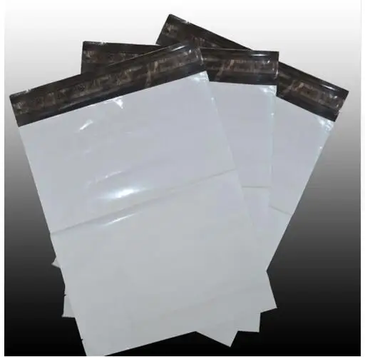 100pcs 11*18cm/15*20cm New material White Self-seal Adhesive Courier Bags Small Plastic Poly Envelope Postal Shipping Bag | Дом и сад
