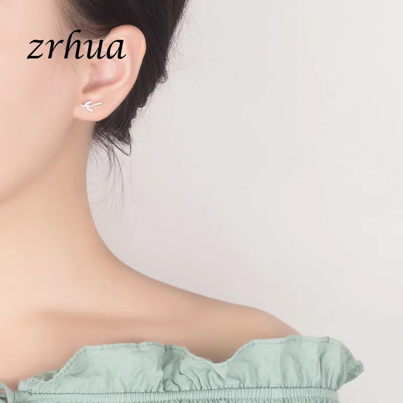 Новые милые элегантные серьги гвоздики ZRHUA для женщин и девушек маленькие