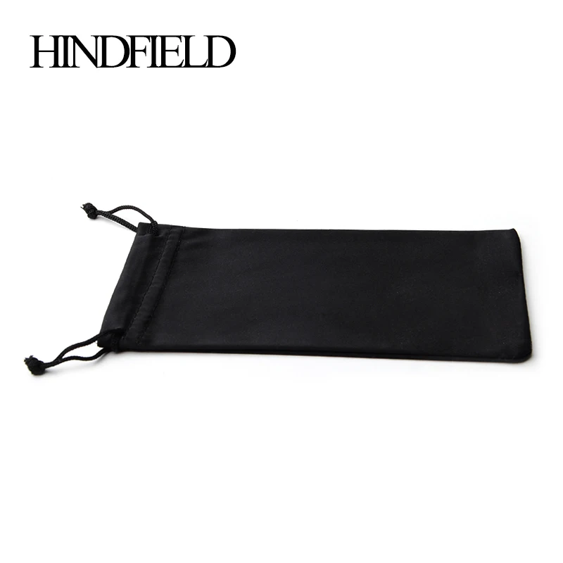 HINDFIELD 50 шт./лот оптовая продажа брендовый черный Чехол для очков мягкая