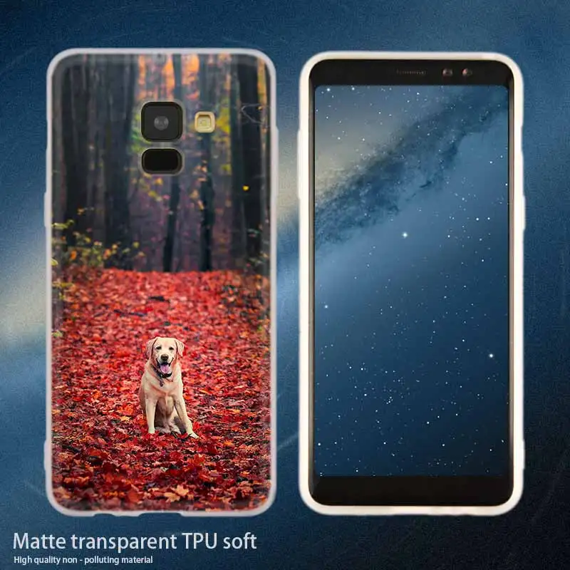 Silicone 13 Собак ретривера Лабрадора чехол для телефона для samsung Galaxy A10 A20 A30 A40 A50 A60 A70 A6 A8 плюс A7 A9 A3 A5 чехол Coque - Цвет: Silicone 13