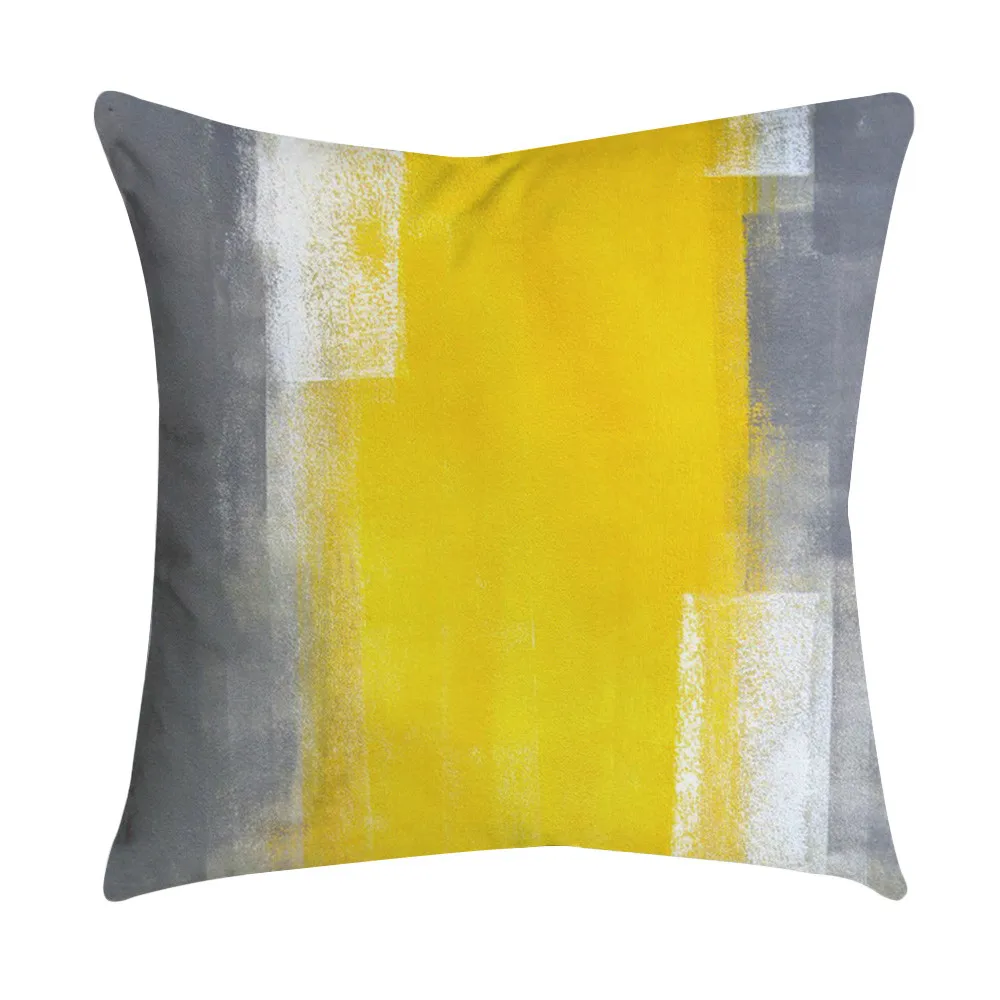 G Pineapple Leaf Yellow Sofa Car Waist Throw Pillow Cushion Cover Case Home Decor housse de coussin funda cojin kussenhoes - Цвет: G