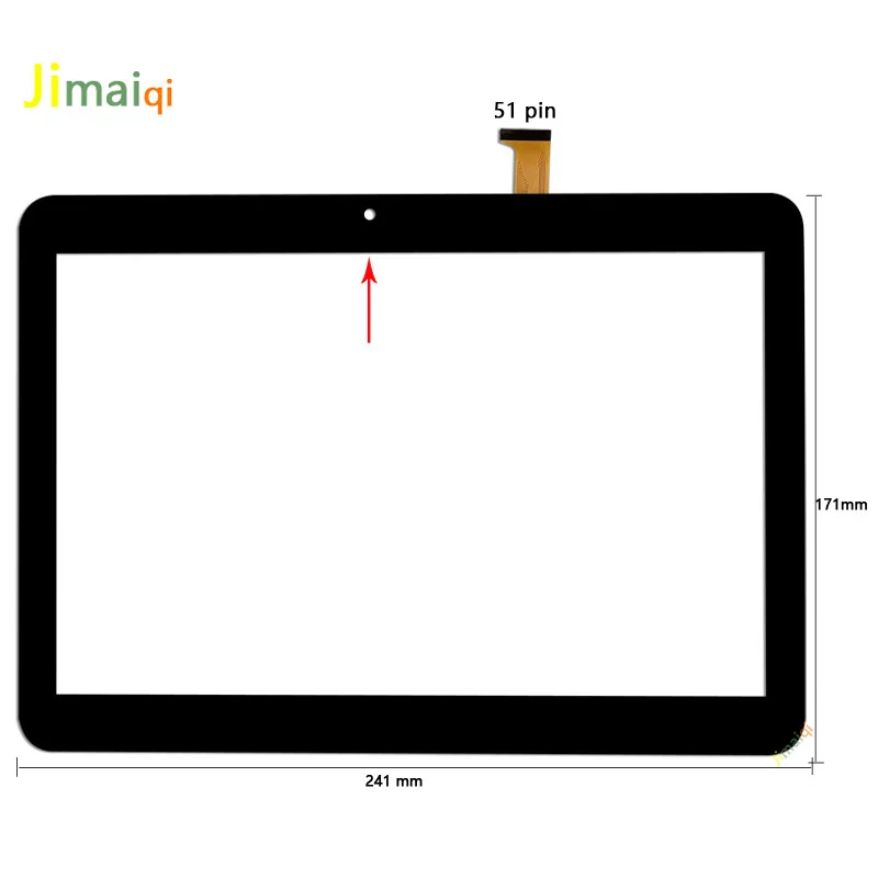 Новый емкостный сенсорный экран 10 1 дюйма для планшета DIGMA Plane 1573N 4G PS1189ML|ЖК-экраны