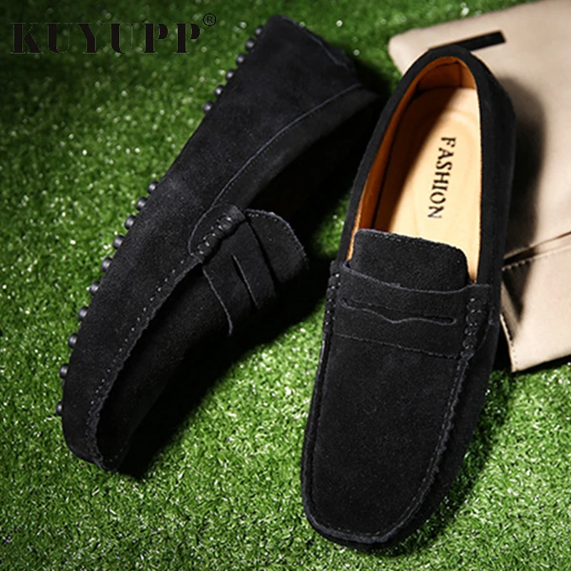 Лидер продаж скольжения на Для мужчин Повседневное Горох обувь плоской подошве