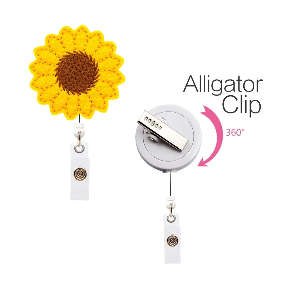 3 шт. подсолнечника брелок для ключей держатель медсестер студентов учителей