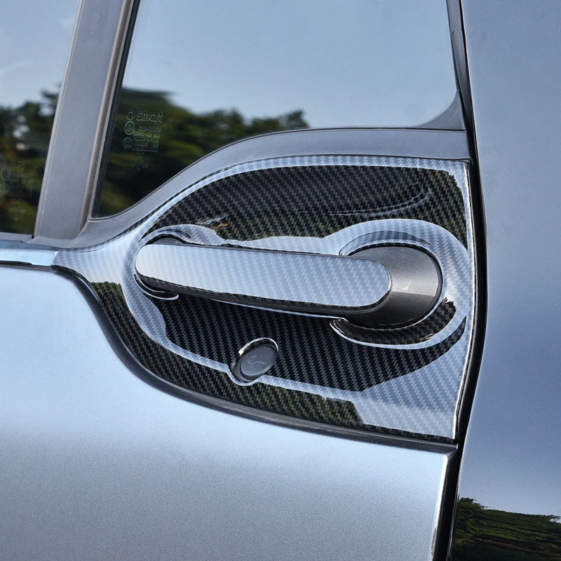 Для Smart Fortwo декоративные дверные ручки наружная дверная чаша декоративная полоса